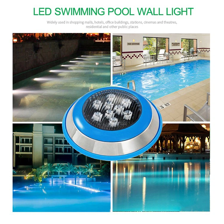 RGB wall mounted swimming lighting application RGB wall mounted swimming lighting application