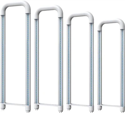 2FT U자형 LED 튜브 조명 안정기 호환 또는 우회