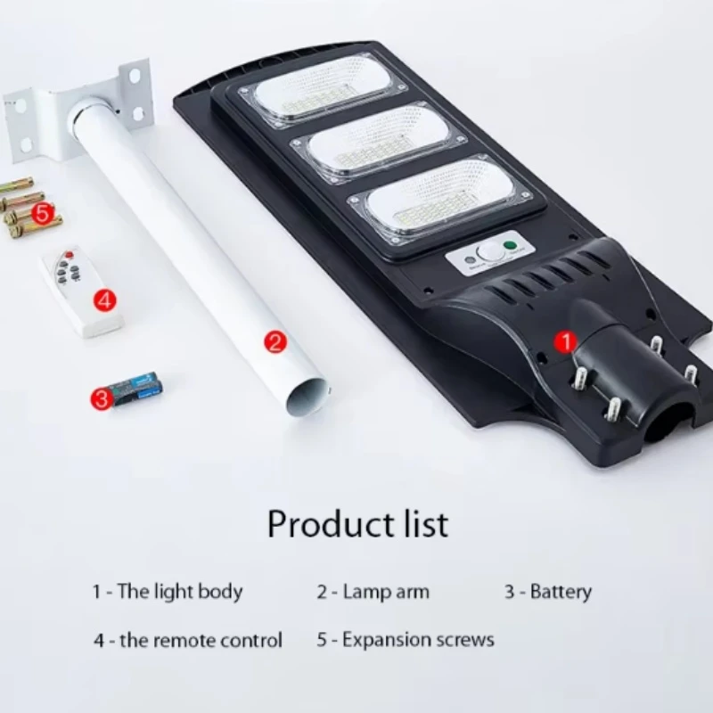 Induction Outdoor Led Solar Power Street Lights