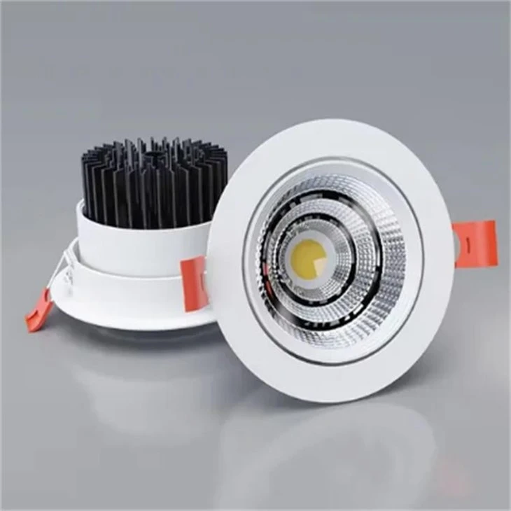 Round Housing Dimmable Recessed LED Downlight suppliers